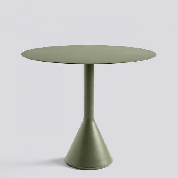 PALISSADE / CONE TABLE Ø90 cm Olive