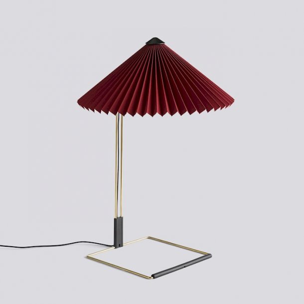 MATIN TABLE LAMP Large Oxide red