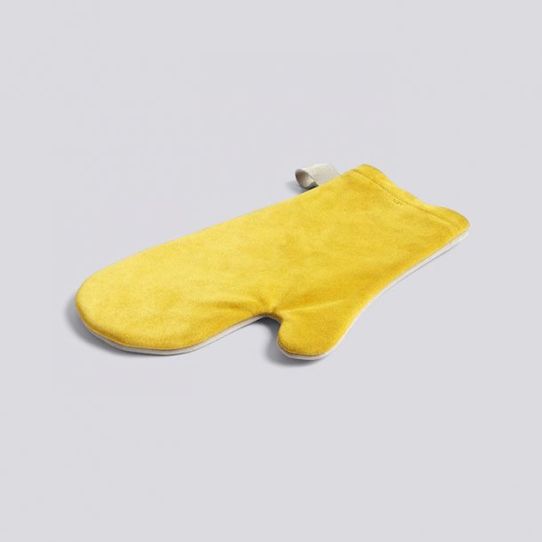 SUEDE OVEN GLOVE Yellow