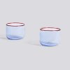 200 ml,Blue with red rim