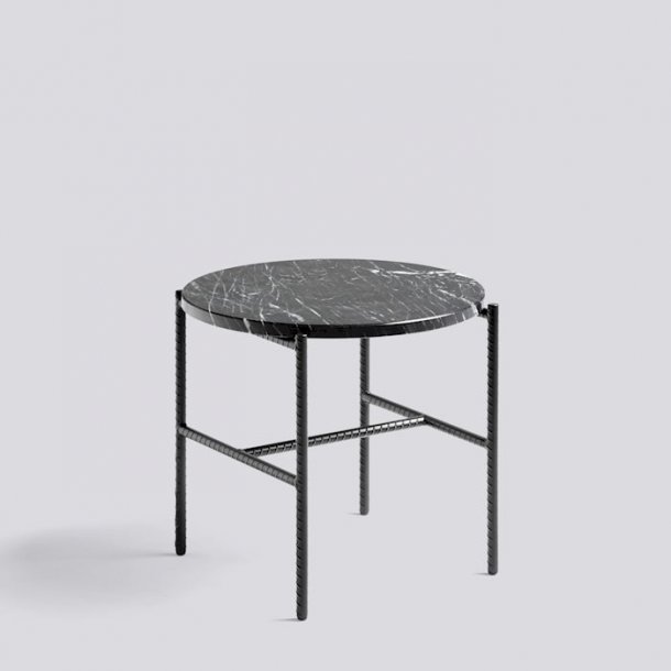 REBAR SIDE TABLE Ø45 x 40,5 cm Marble