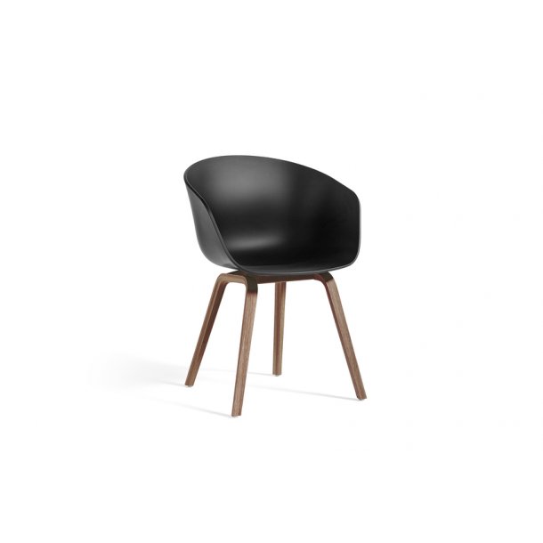 ABOUT A CHAIR / AAC 22  Black Water-based Lacquered Walnut