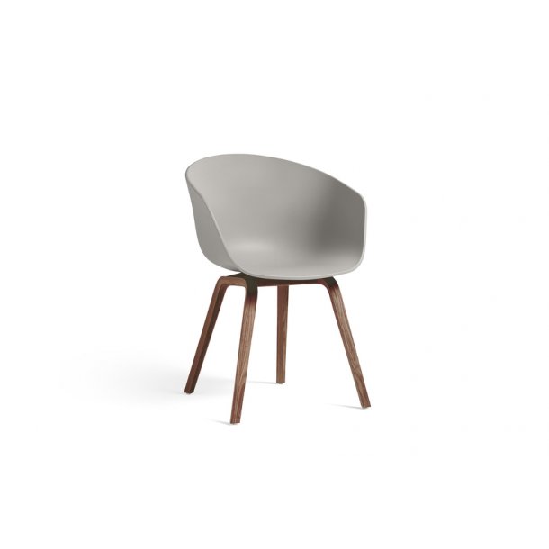 ABOUT A CHAIR / AAC 22  Grey Water-based Lacquered Walnut