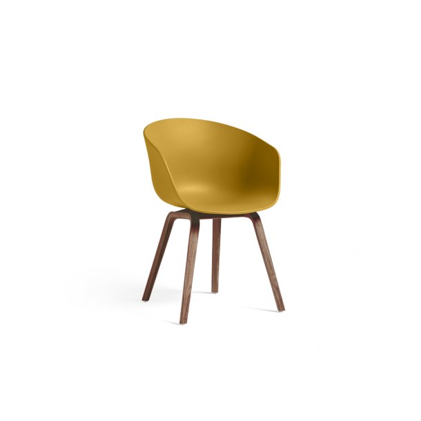 ABOUT A CHAIR / AAC 22  Mustard Water-based Lacquered Walnut