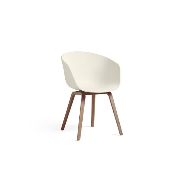 ABOUT A CHAIR / AAC 22  Cream White Water-based Lacquered Walnut