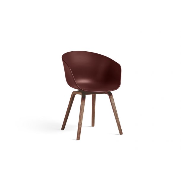 ABOUT A CHAIR / AAC 22  Brick Water-based Lacquered Walnut