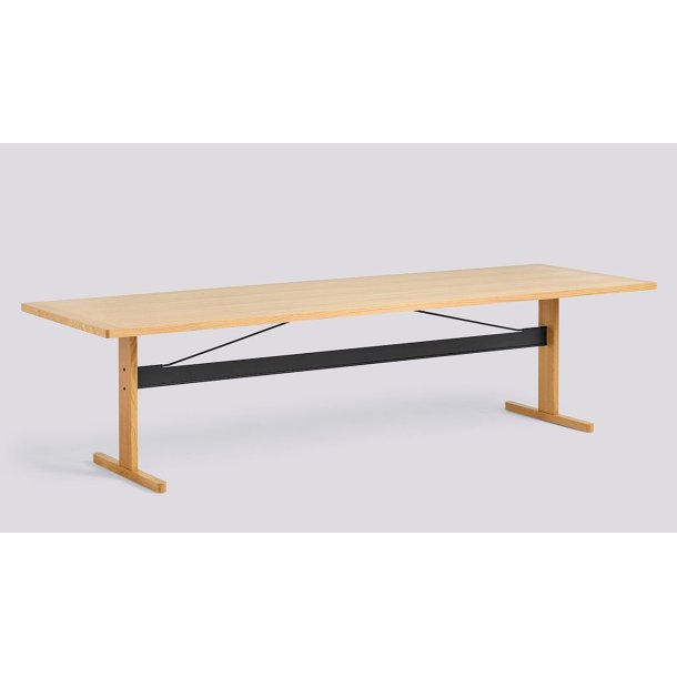 PASSERELLE TABLE Water-based Lacquered Oak