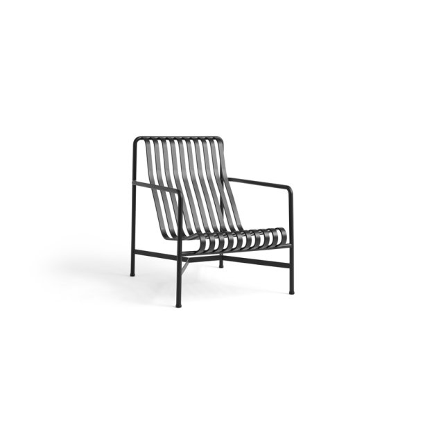 PALISSADE LOUNGE CHAIR - HIGH ANTHRACITE