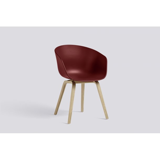 ABOUT A CHAIR / AAC 22  Brick Water-based Lacquered Oak