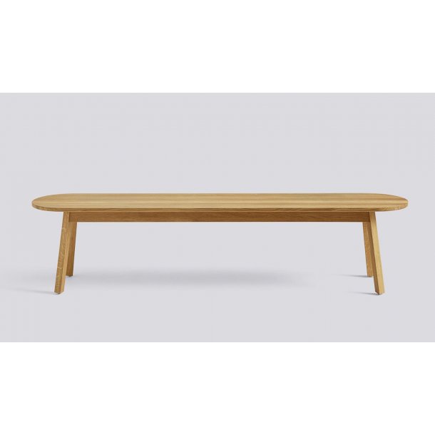 TRIANGLE LEG / BENCH Water-based Lacquered Oak L: 150